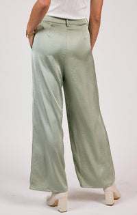 Sage The Label - Satin Wide Leg Pant