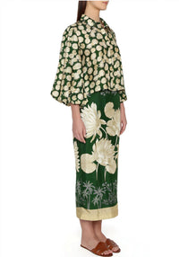 Verandah - Scarf Pencil Skirt