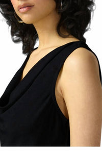 Joseph Ribkoff - Gauze Sleeveless Cowl Neck Top