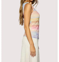 Lost + Wander - Sunset Promenade Mesh Top