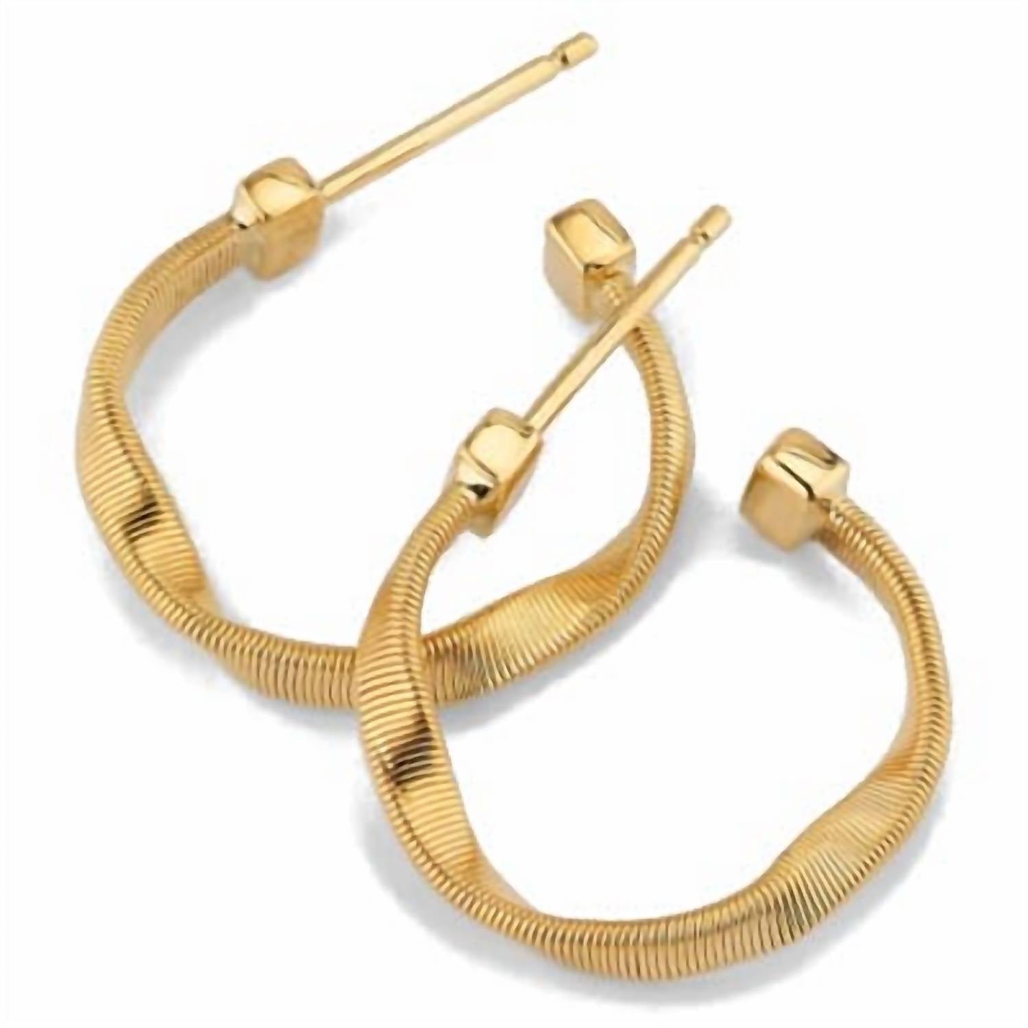 Marco Bicego - Women's 18k Gold Small Marrakech Twisted Hoop Earrings