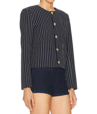 Frame - Button Front Jacket - Petite
