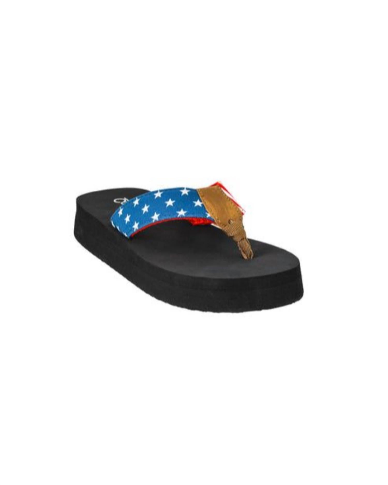 Corkys Footwear - Women's Liberty Americana Flip Flops