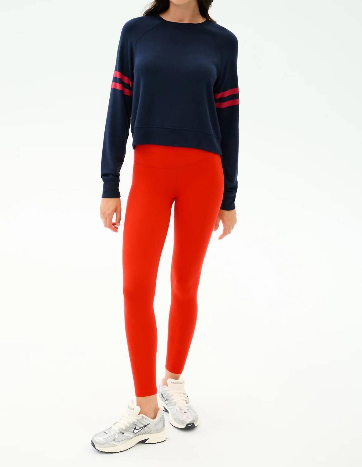 Splits59 - Brooks Stripe Fleece Sweatshirt