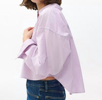 Rag & Bone - Marin Cropped Shirt