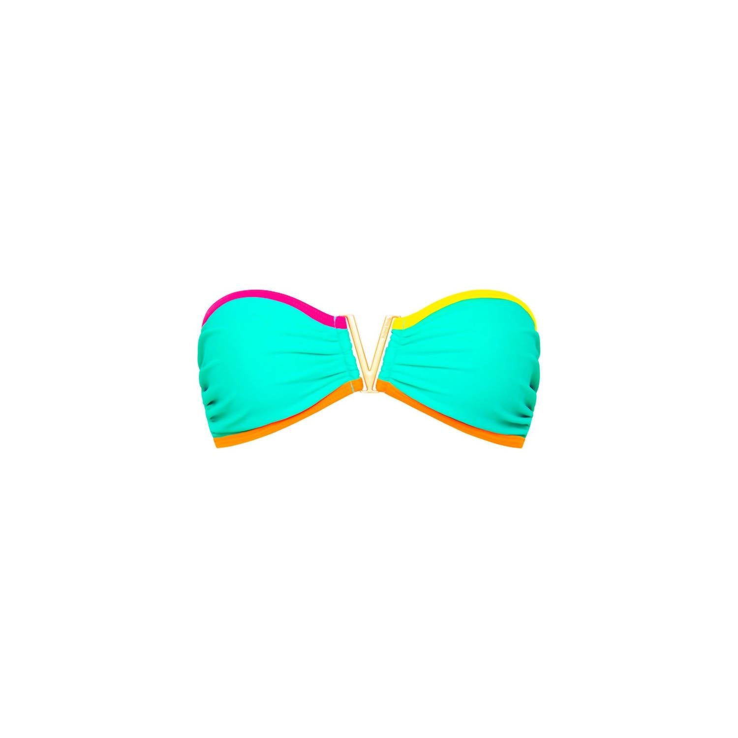 Kulani Kinis - Confetti Mega V Strapless Bandeau Top
