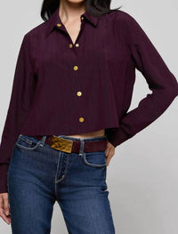 L'Agence - Cosette Pinstriped Shirt