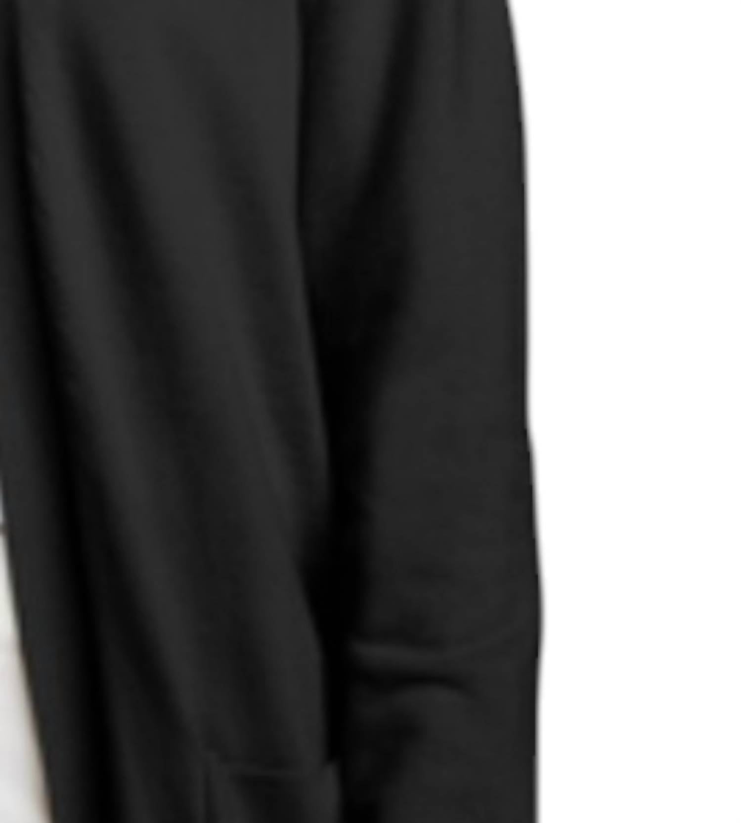 Mercer + Mettle Open Front Sweater Cardigan in black - women's cardigan - alternate view