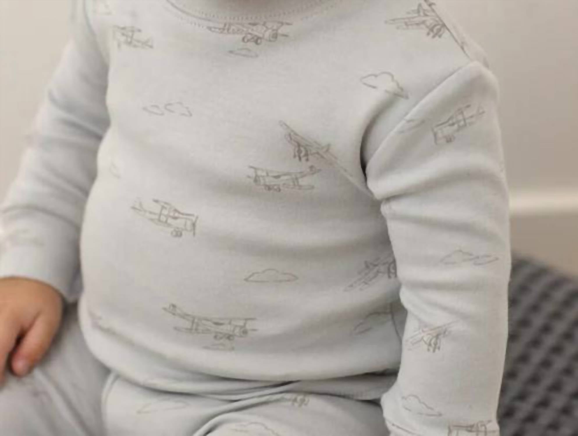 Quincy Mae - Baby Boys Jersey Pajama Set