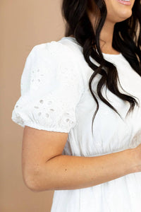Tea N Rose - Dallie Embroidered Dress