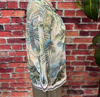 Picadilly - Printed Net Top