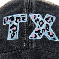 Katydid - Women's Texas State Embroidered Distressed Trucker Hat