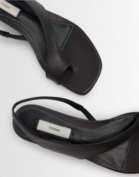 Toteme - Women's Leather Thong Sandals
