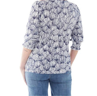 Fdj - Shell Etching Print Top