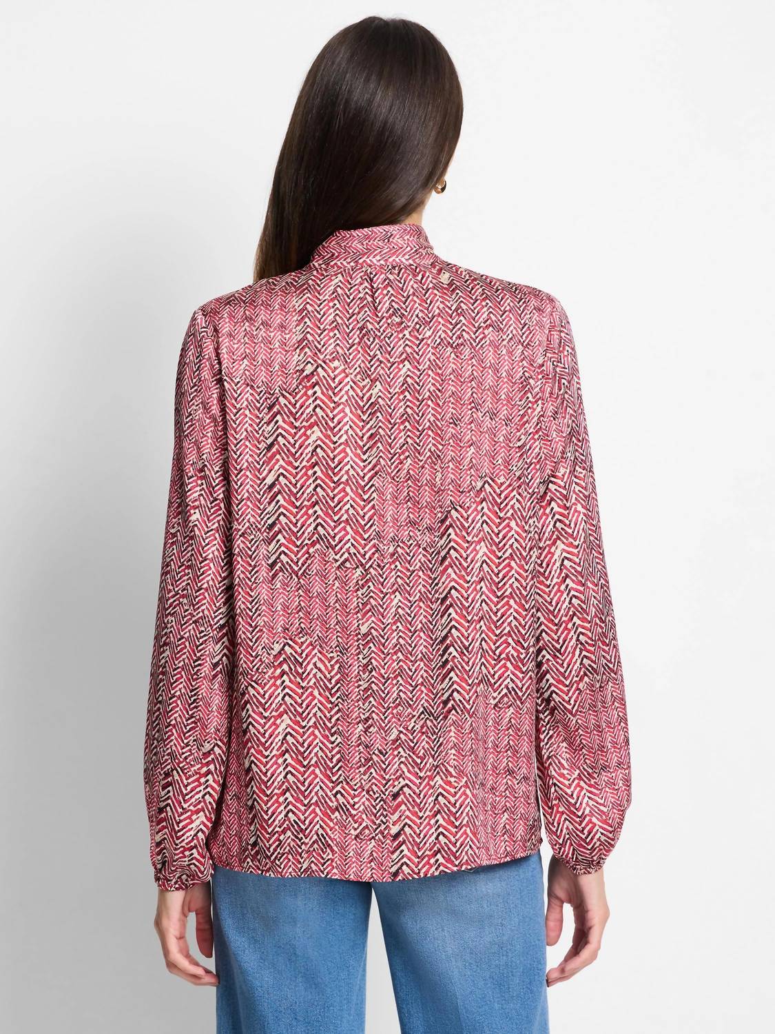 Nic + Zoe - Herringbone Stamp Top