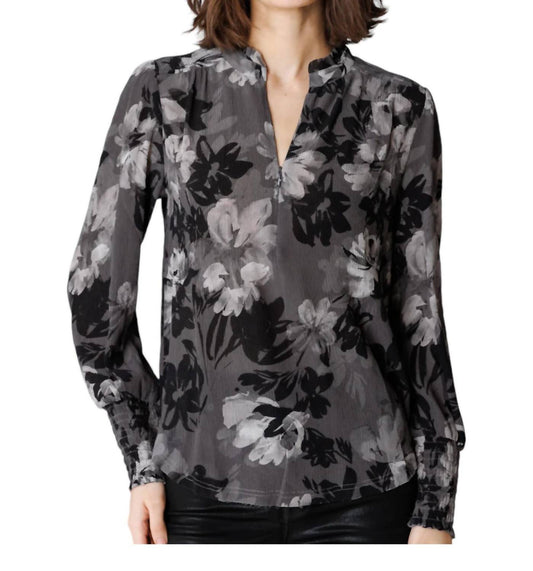 Go By Go Silk - Soft Spoken Print Blouse