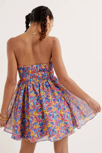SASHA STRAPLESS MINI DRESS