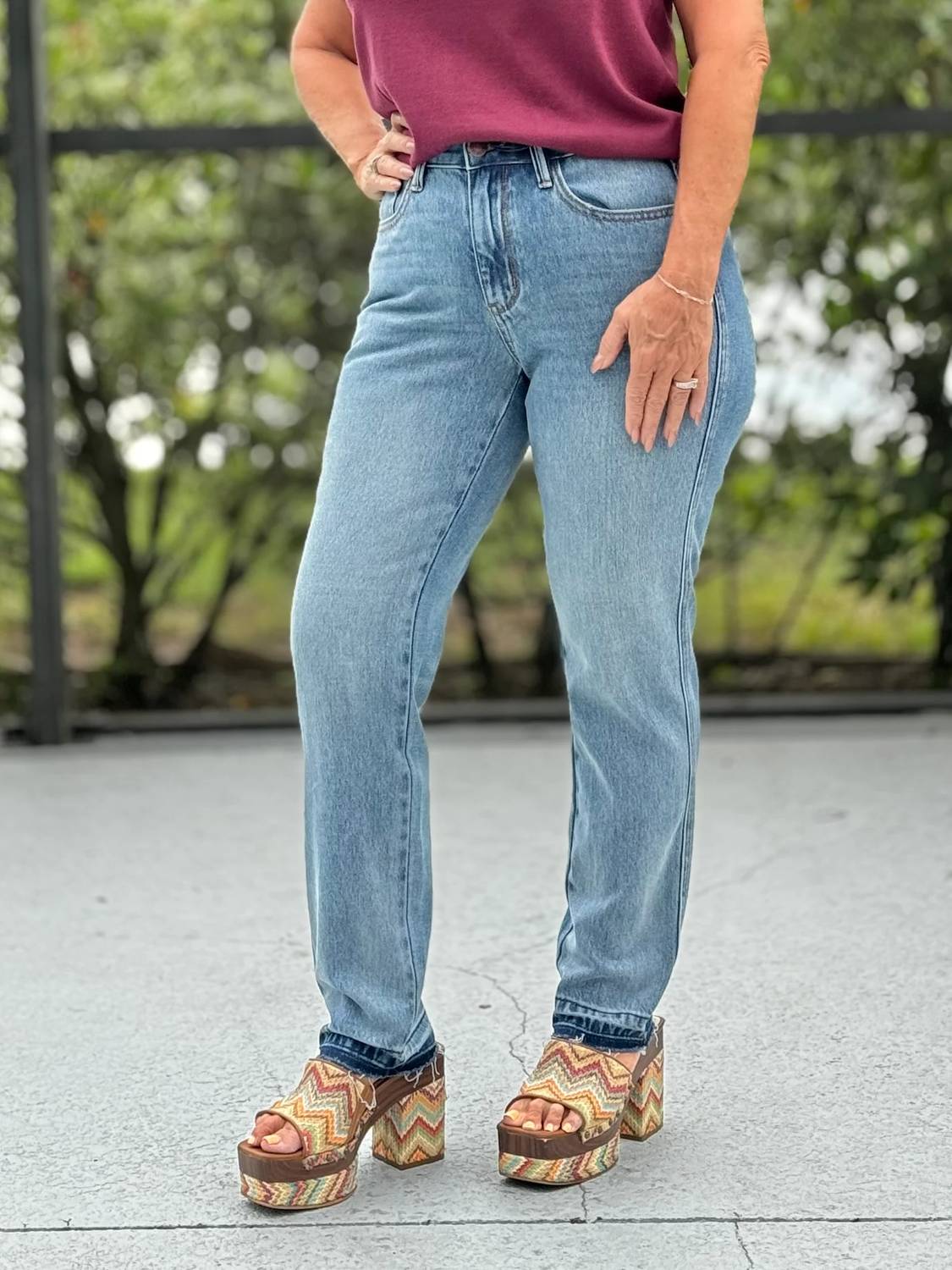 Judy Blue - Hat Trick Boyfriend Jeans
