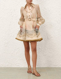Zimmermann - Rebellion Marine Mini Dress