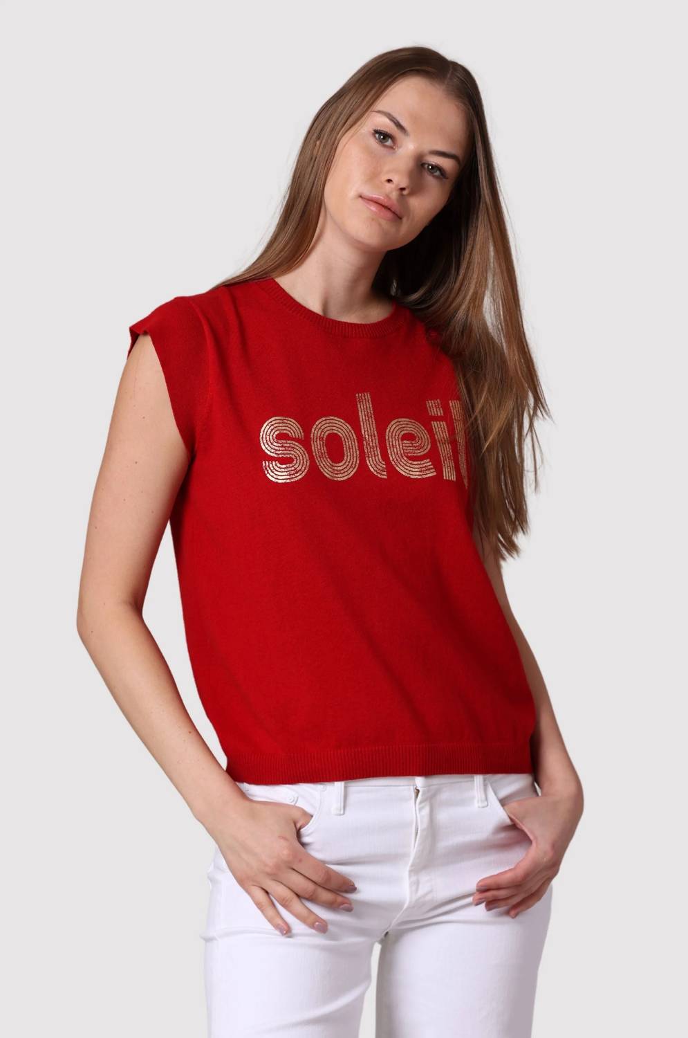 Minnie Rose - Soleil Foil Print Tee