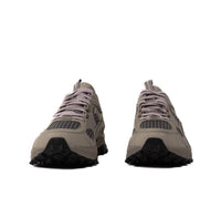 SAUCONY Men's Grid Aura X Sneakers in grey agave - men's sneaker - detail view