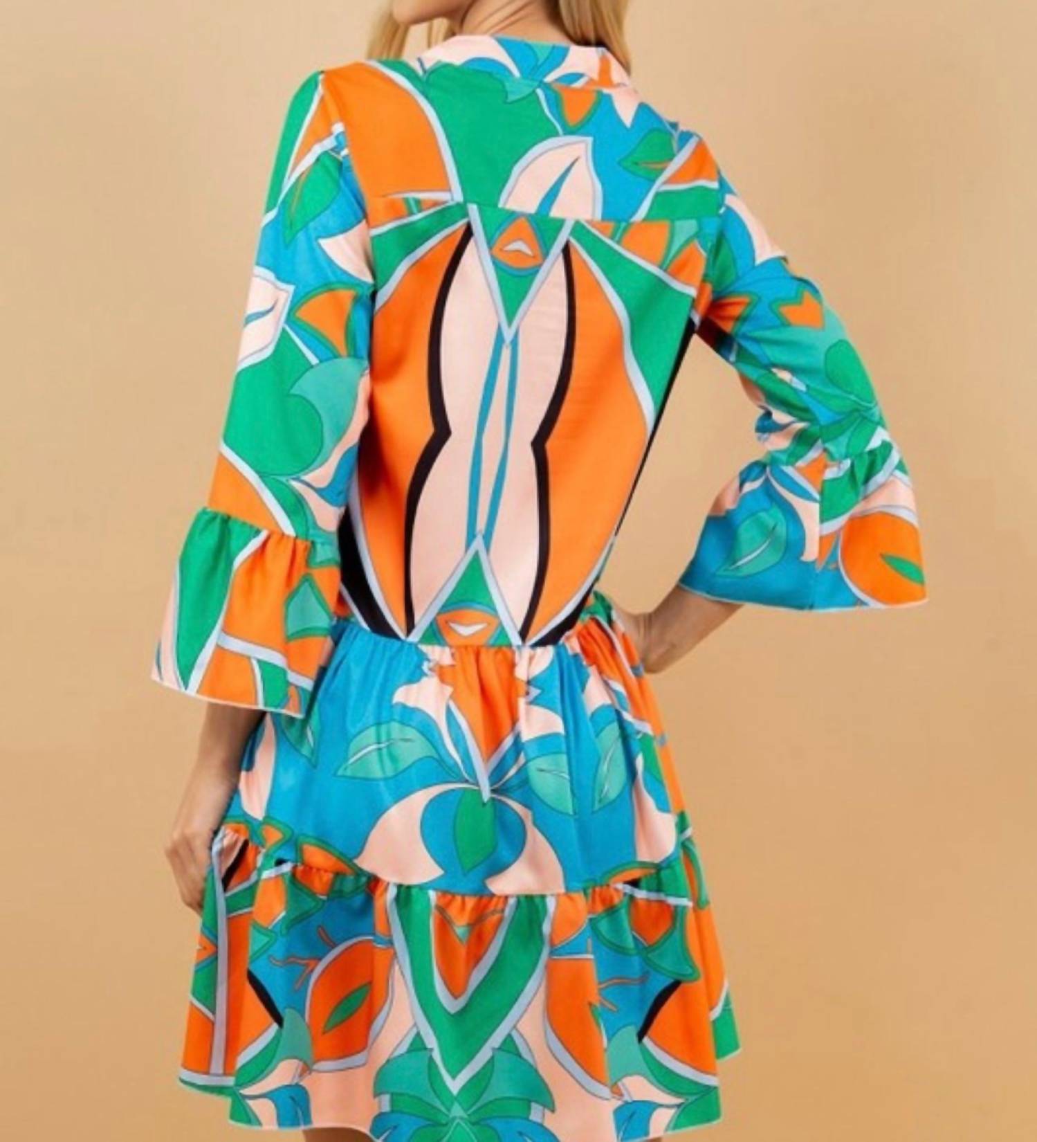 Sundayup - Totally Tropical Flowy Dress