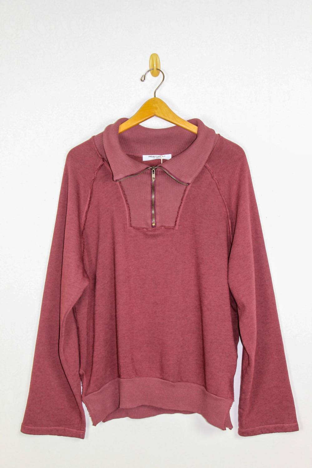 Project Social T - Better Late Half Zip Sweatshirt
