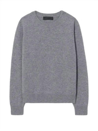 NILI LOTAN Nora Sweater in medium grey melange - women's sweater - view 4