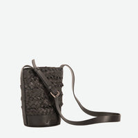 Per Lei New York - Women's Mini Emery Woven Bucket Bag