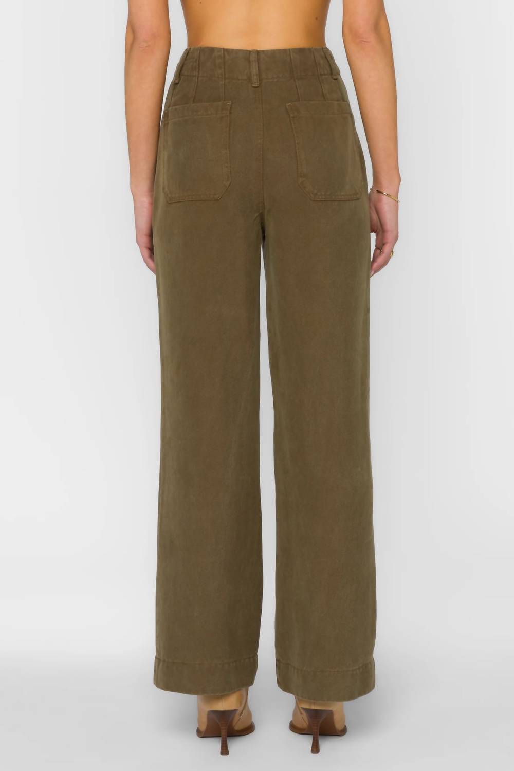 Velvet Heart Alyx Pants in olive - women's pants - view 4