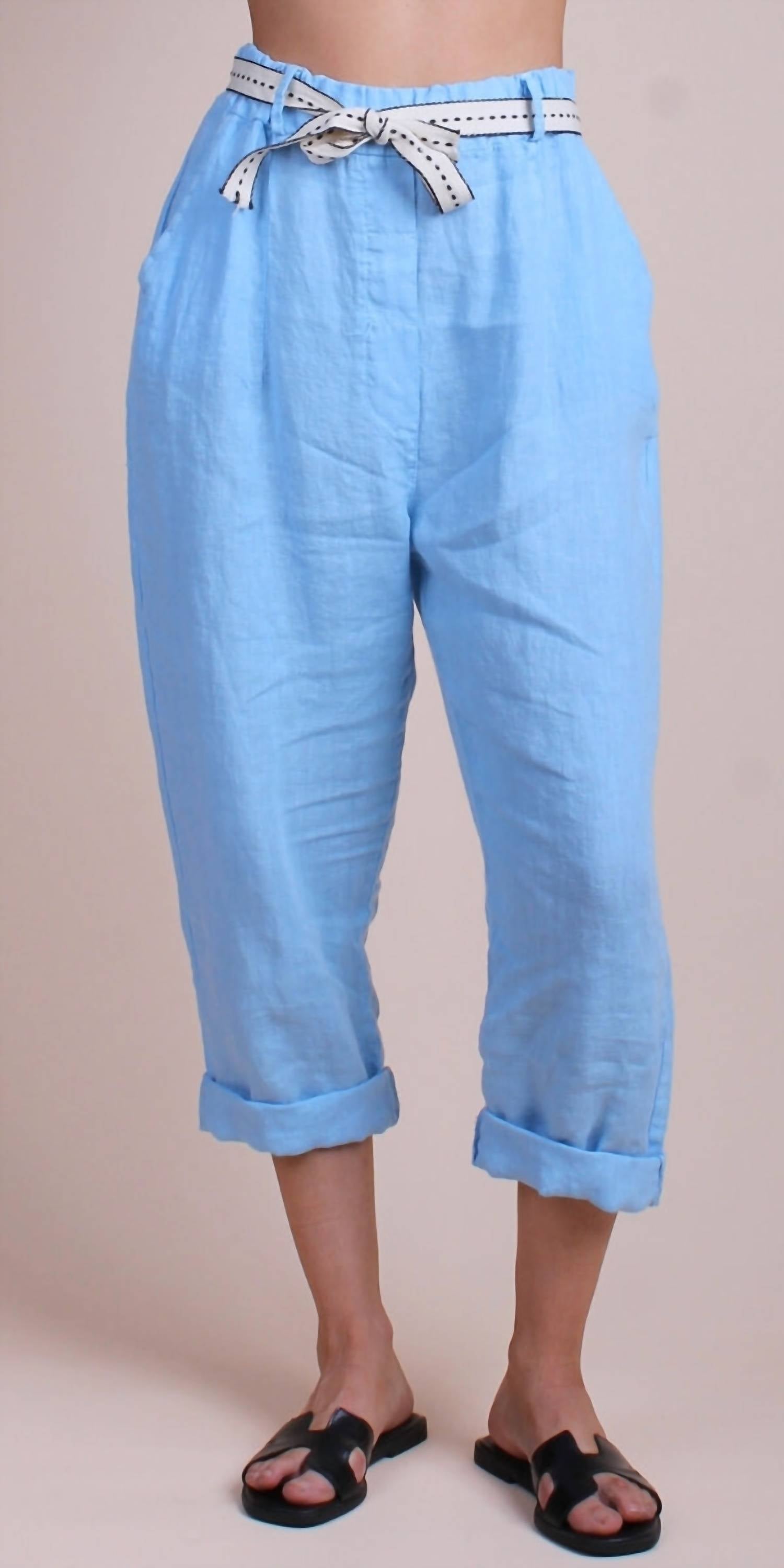 Gigi Moda - Vivace Linen Jogger