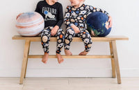 Kickee - Boy's Long Sleeve Pajama Set