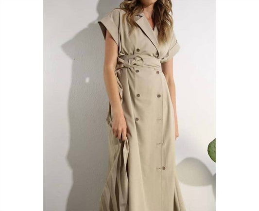 Mulla - Mina Pleated Back Trench Jacket