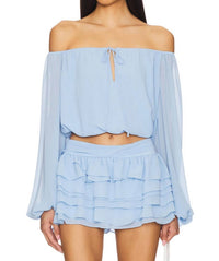 Amanda Uprichard - Dallas Off Shoulder Top