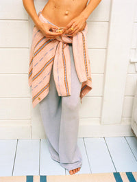 Guest In Residence Baja Everywear Cardigan in residence baja everywear cardigan in powder pink - women's cardigan - view 4