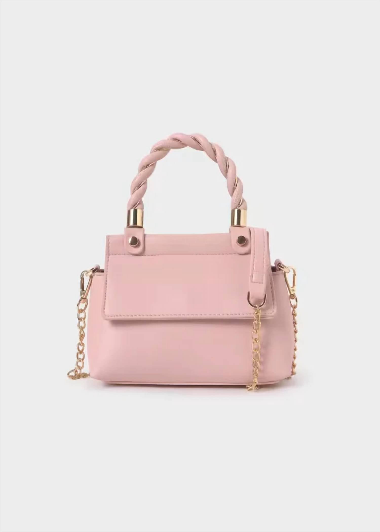 Abel & Lula - Girl's Pastel Pearl Handbag