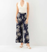 Fifteen Twenty - Women's Adara Embroidered Wide-leg Pants