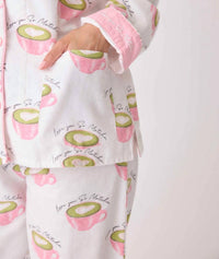 Pj Salvage - Flannels Love You So Matcha Pajama Set