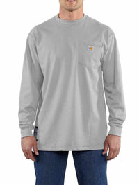 Carhartt - Men's Flame Resistant Cotton Long Sleeve T-shirt