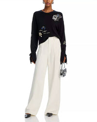 Cinq A Sept - Tasha Heritage Patch Sweater