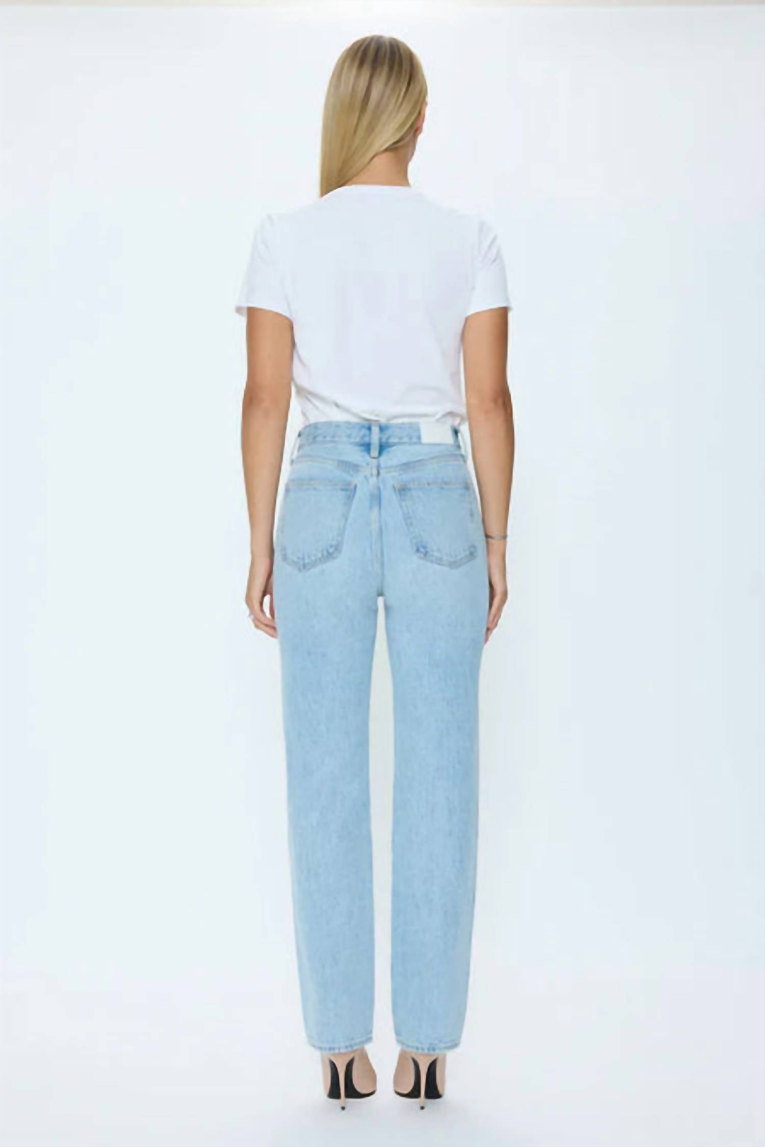 Pistola - Cassie Super High Rise Straight Leg Jeans