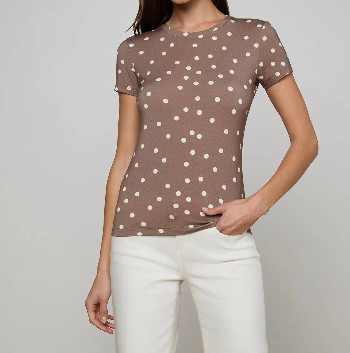 L'Agence - Ressi Fitted Tee