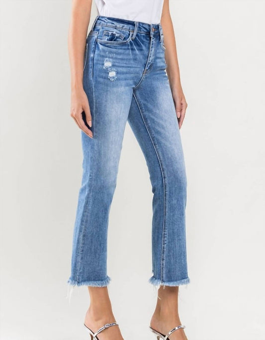 Vervet By Flying Monkey - Can't Crop This Feeling Kick Flare Jean