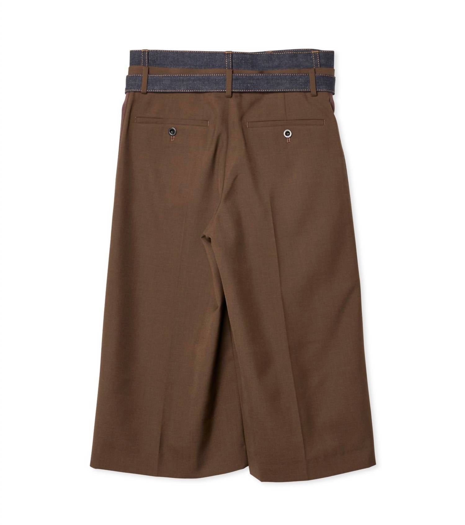 Sacai - Women's Suiting Denim Culottes
