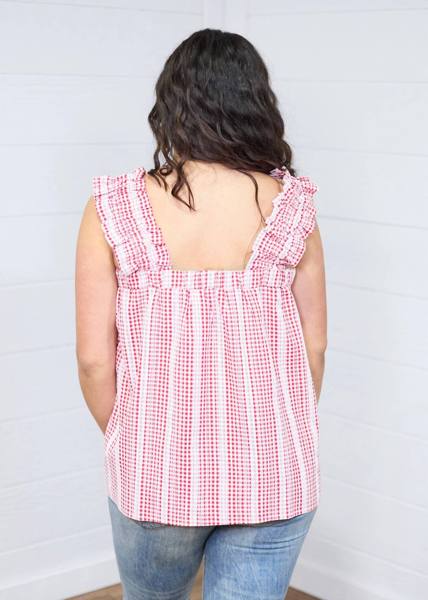 Layerz Clothing - Sophia Sleeveless Top - Plus
