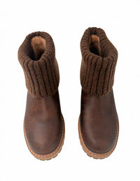 Corkys Footwear Women's Quiver Bootie Shoe in brown oiled - women's shoe - view 4