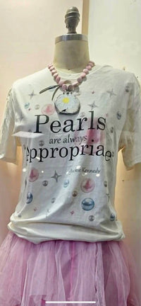 J.Coons - Women's Pearls Are Always Appropriate T-shirt