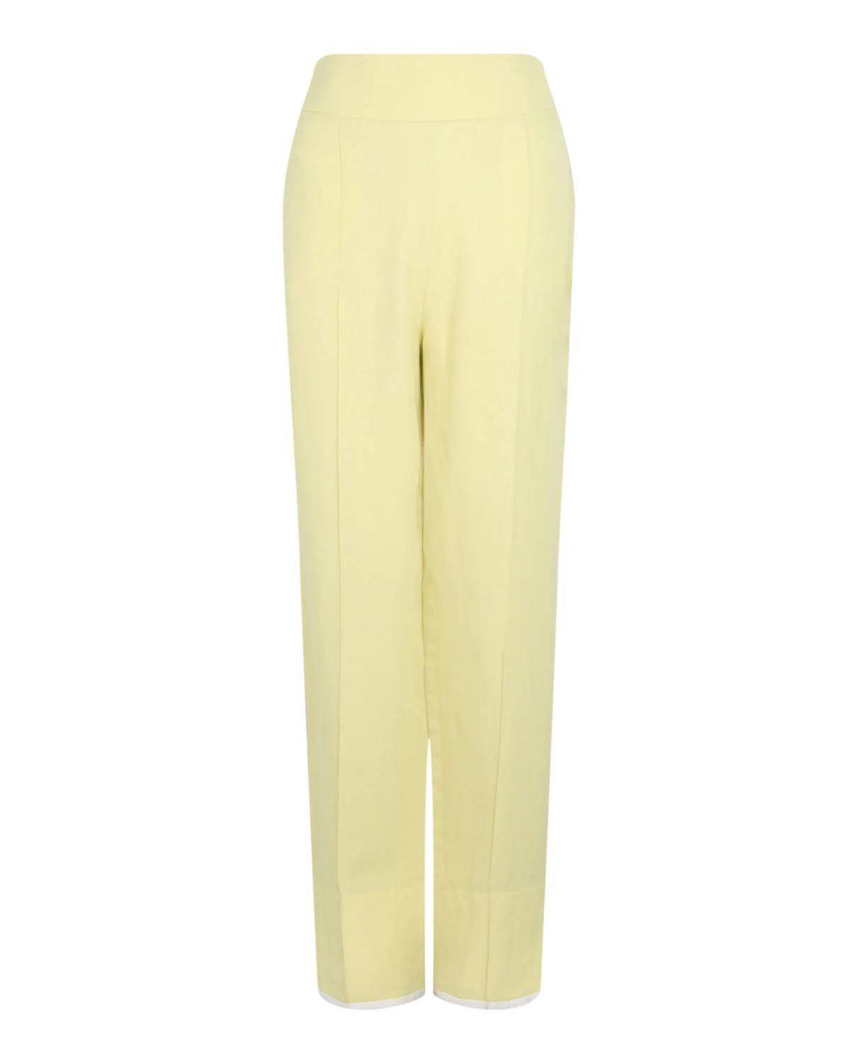 Salvatore Ferragamo - Women's Contrast-piping Tailored Pants