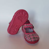 Renbut Shoes - Girl's Velcro Strap Mary Jane Casual Flat