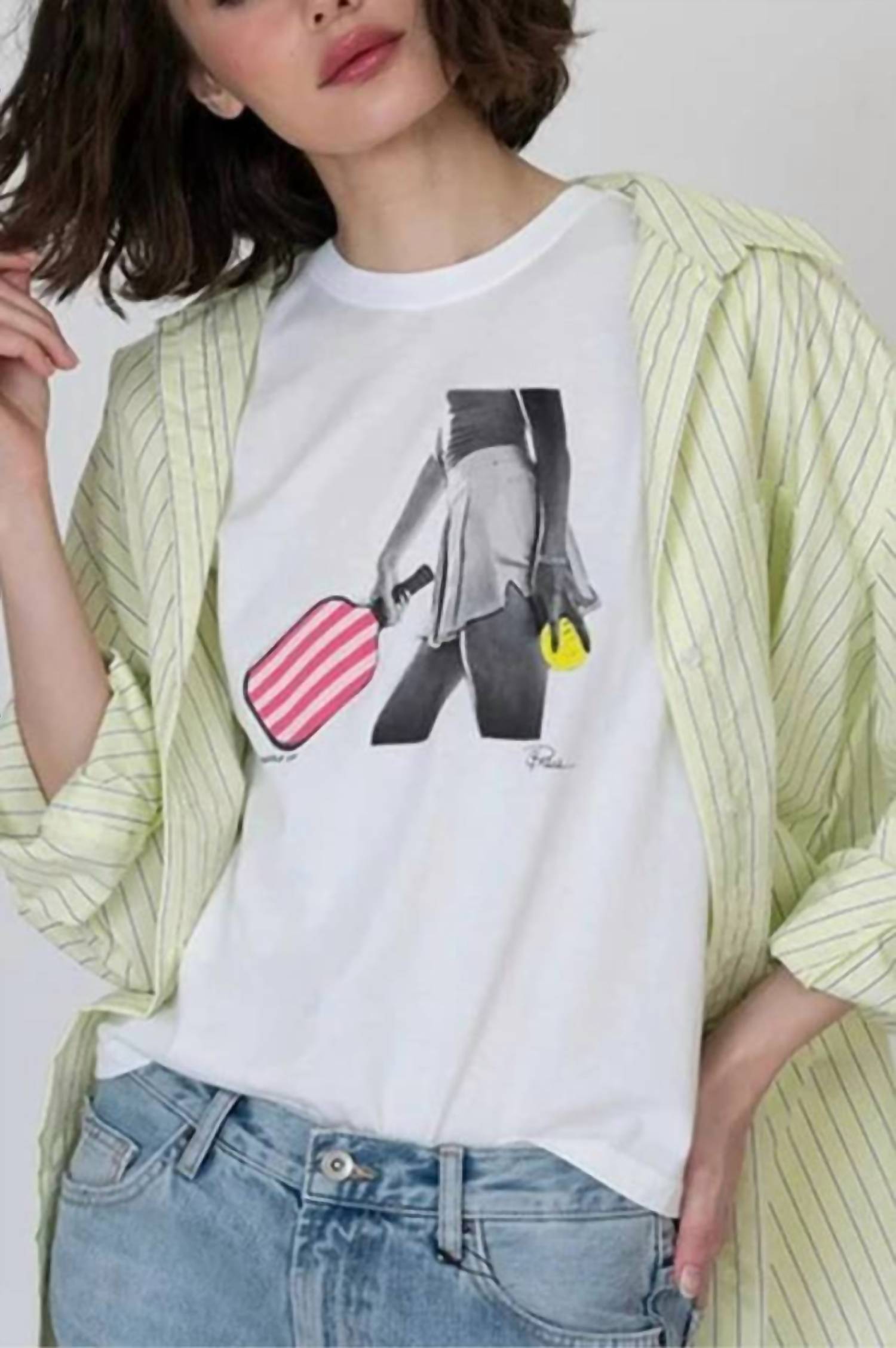 Cpress Studio - Women's Paddle Up Mushie Short Sleeve Tee